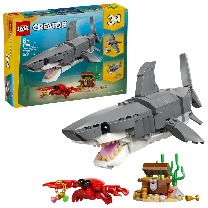 Fierce Shark with a Treasure Chest by LEGO – product photo 15 of 25