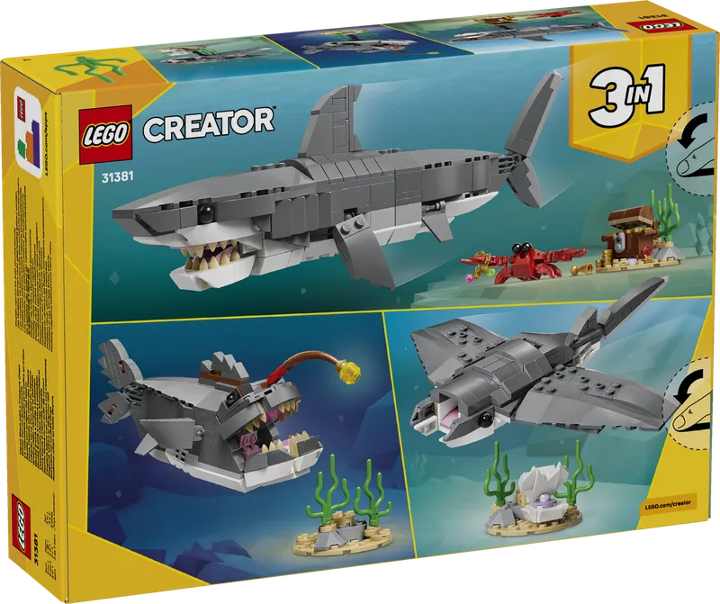 Fierce Shark with a Treasure Chest by LEGO – product photo 25 of 25