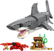 Fierce Shark with a Treasure Chest - Image 3 of 24