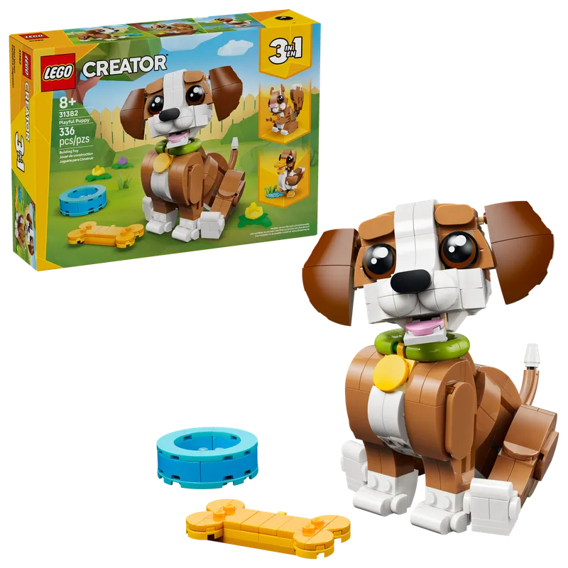 Cute Animals: Playful Puppy Dog by LEGO – product photo 2 of 24