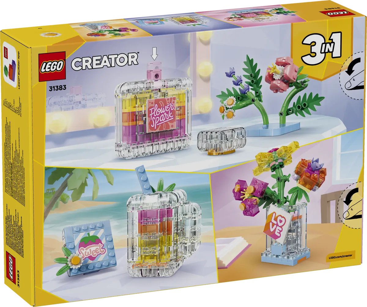 LEGO Floral Decor Perfume Bottle (31383) - Bild 9