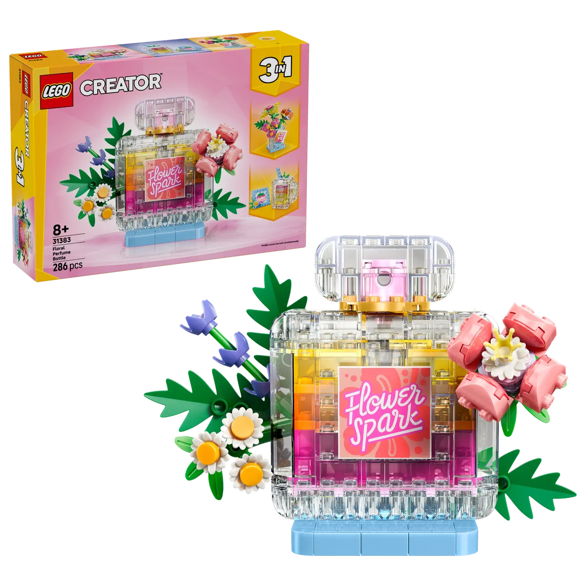 LEGO Floral Decor Perfume Bottle (31383) - Bild 1