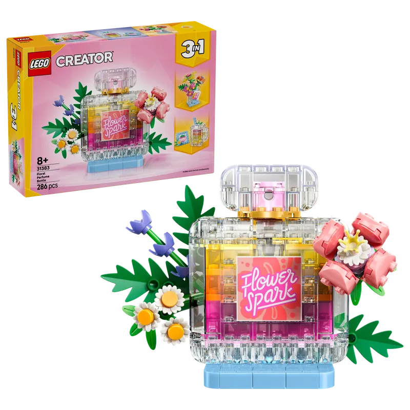 Floral Decor Perfume Bottle von LEGO – Produktfoto 2 von 10