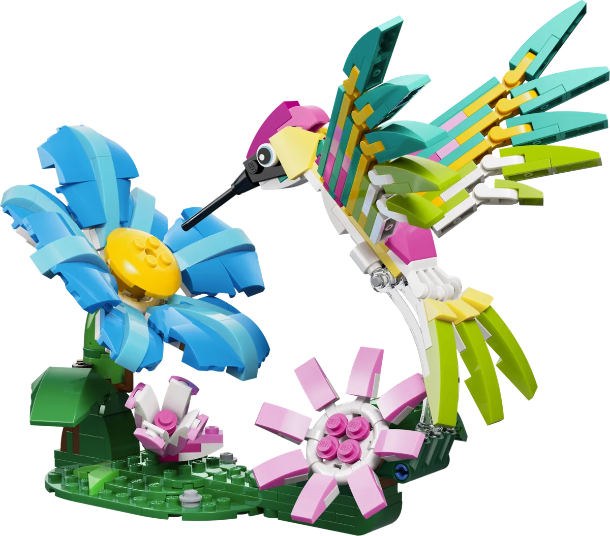 LEGO Wild Animals: Colorful Hummingbird (31384) - Bild 4