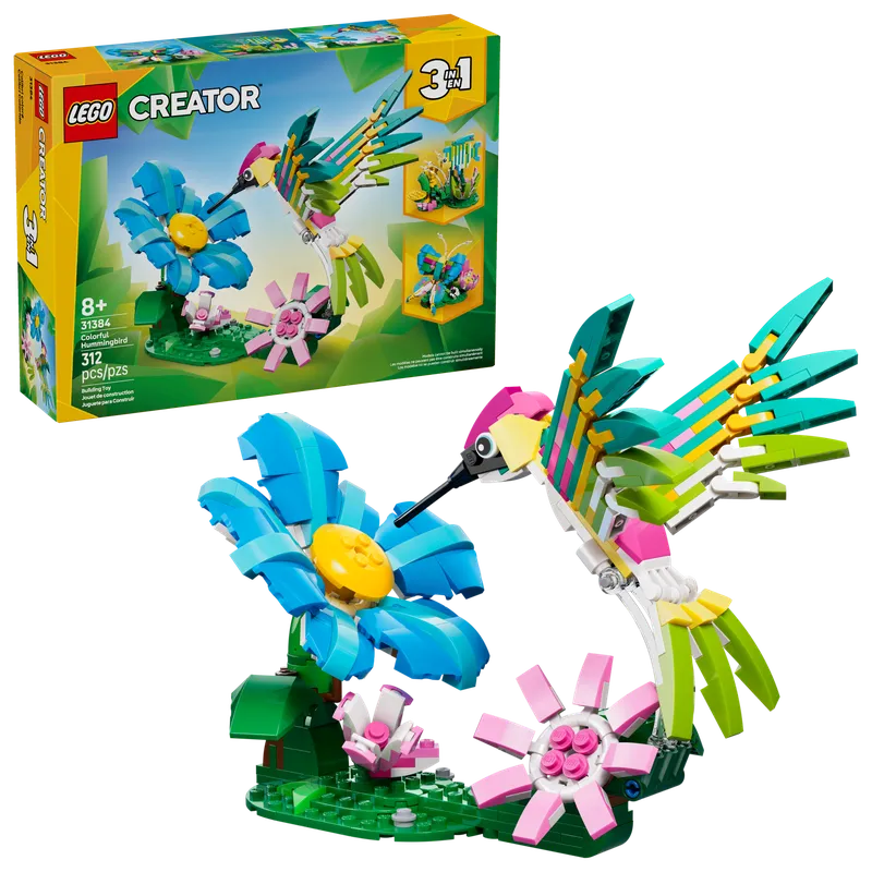 Wild Animals: Colorful Hummingbird by LEGO – product photo 2 of 26
