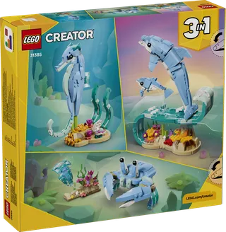 Zeedieren: prachtige dolfijnen van LEGO – productfoto 13 van 25