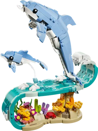 Zeedieren: prachtige dolfijnen van LEGO – productfoto 14 van 25