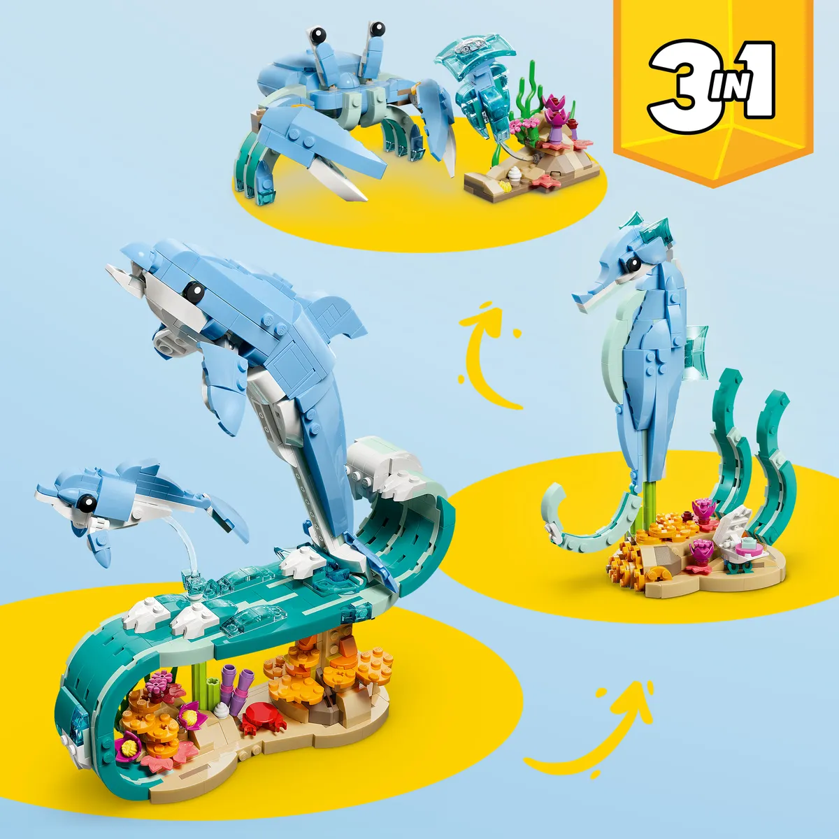 LEGO Sea Animals: Beautiful Dolphins (31385) - Bild 18