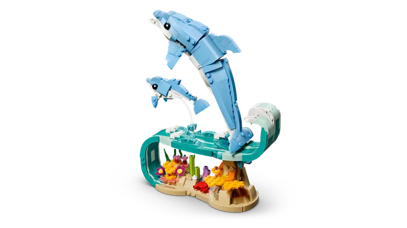 Zeedieren: prachtige dolfijnen van LEGO – productfoto 19 van 25