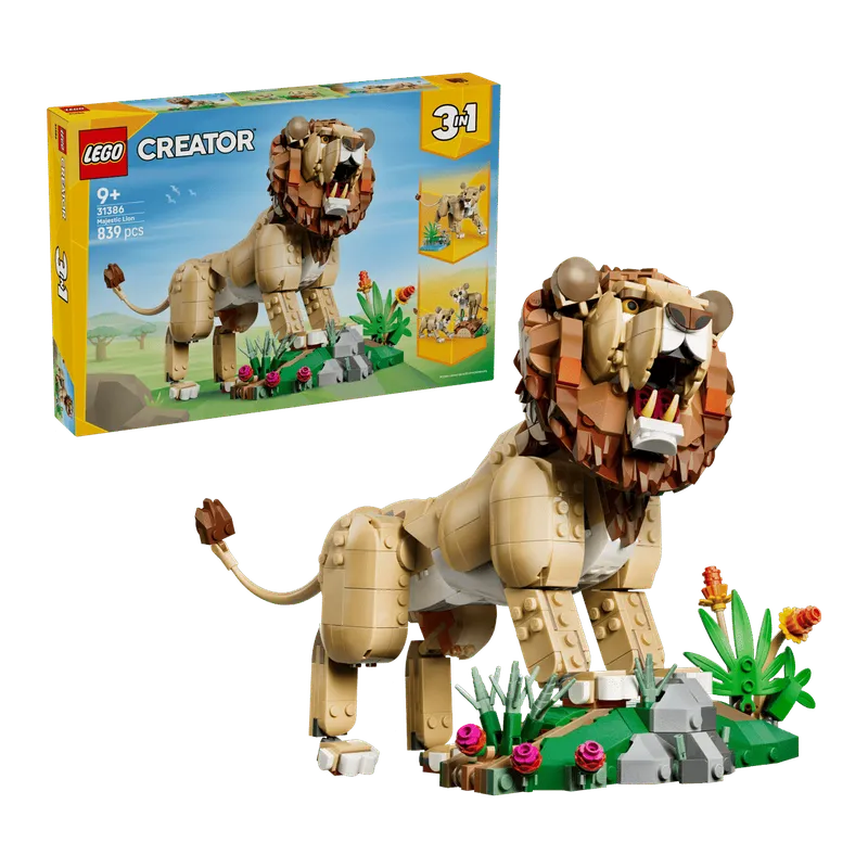 Wild Animals: Majestic Lion