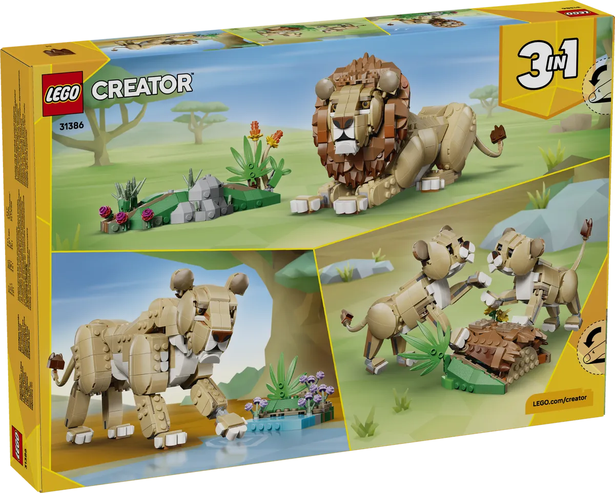 LEGO Wild Animals: Majestic Lion (31386) - Bild 16