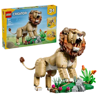 Wild Animals: Majestic Lion von LEGO – Produktfoto 2 von 17