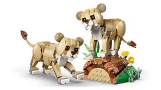 Wild Animals: Majestic Lion von LEGO – Produktfoto 4 von 17