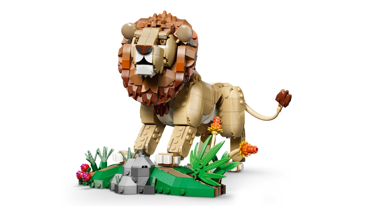 LEGO Wild Animals: Majestic Lion (31386) - Bild 3