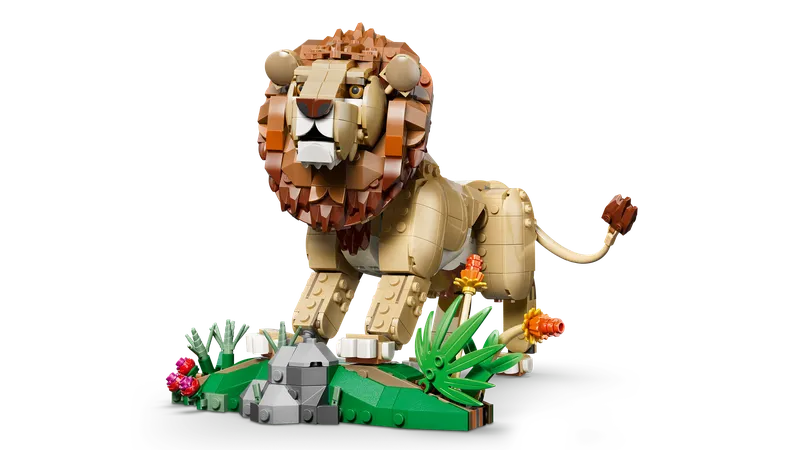 Wild Animals: Majestic Lion von LEGO – Produktfoto 5 von 17