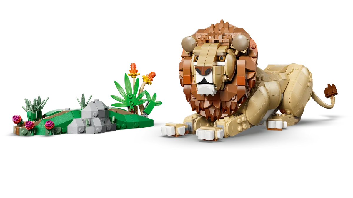 LEGO Wild Animals: Majestic Lion (31386) - Bild 6