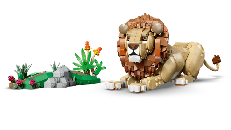 Wild Animals: Majestic Lion von LEGO – Produktfoto 8 von 17