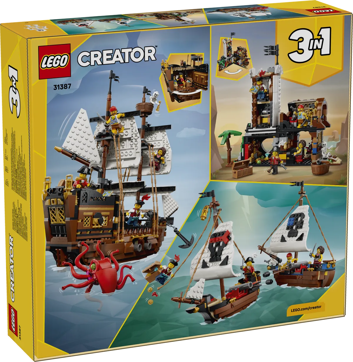 LEGO Iconic Pirate Ship (31387) - Bild 18