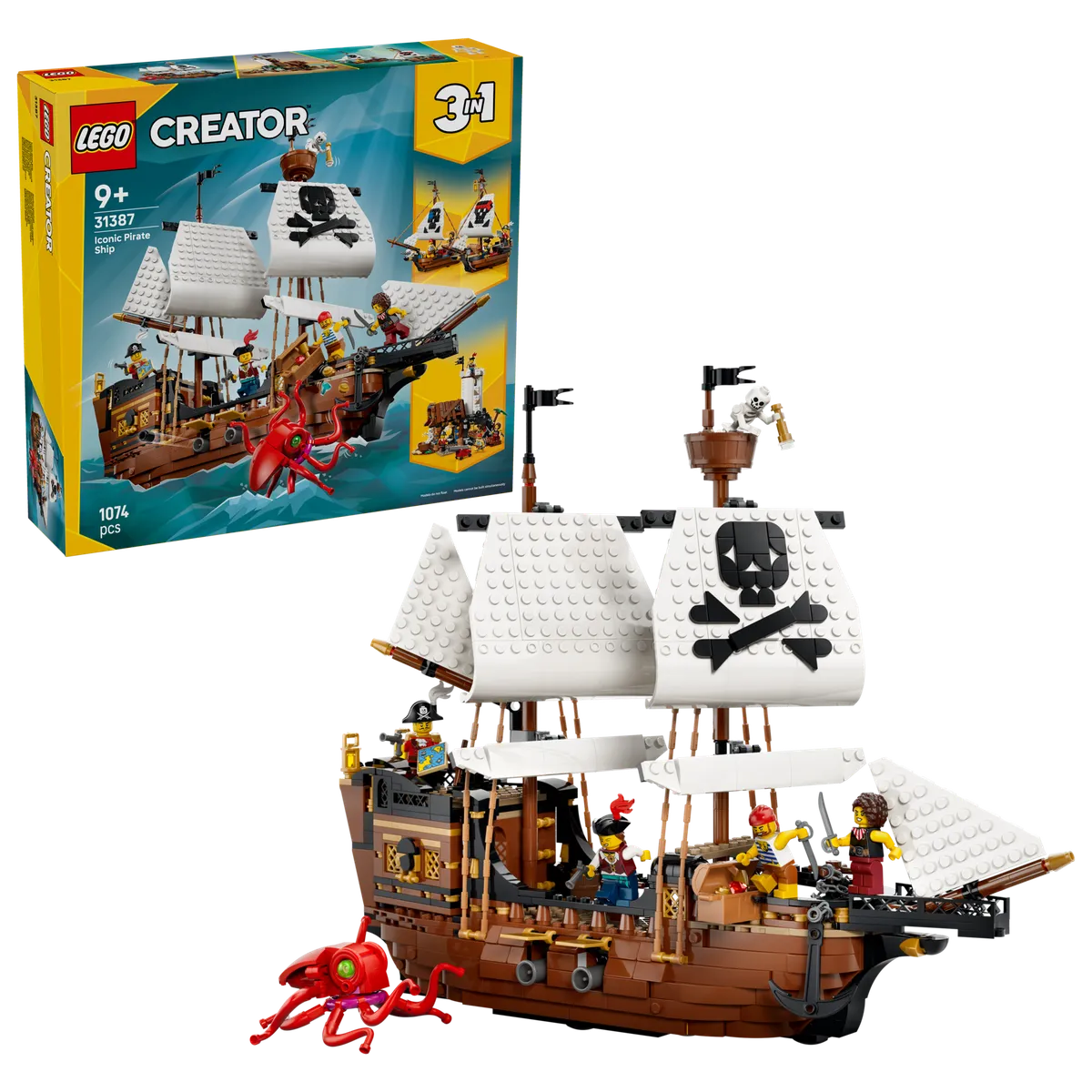 LEGO Iconic Pirate Ship (31387) - Bild 11