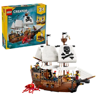 Iconic Pirate Ship van LEGO – productfoto 2 van 19