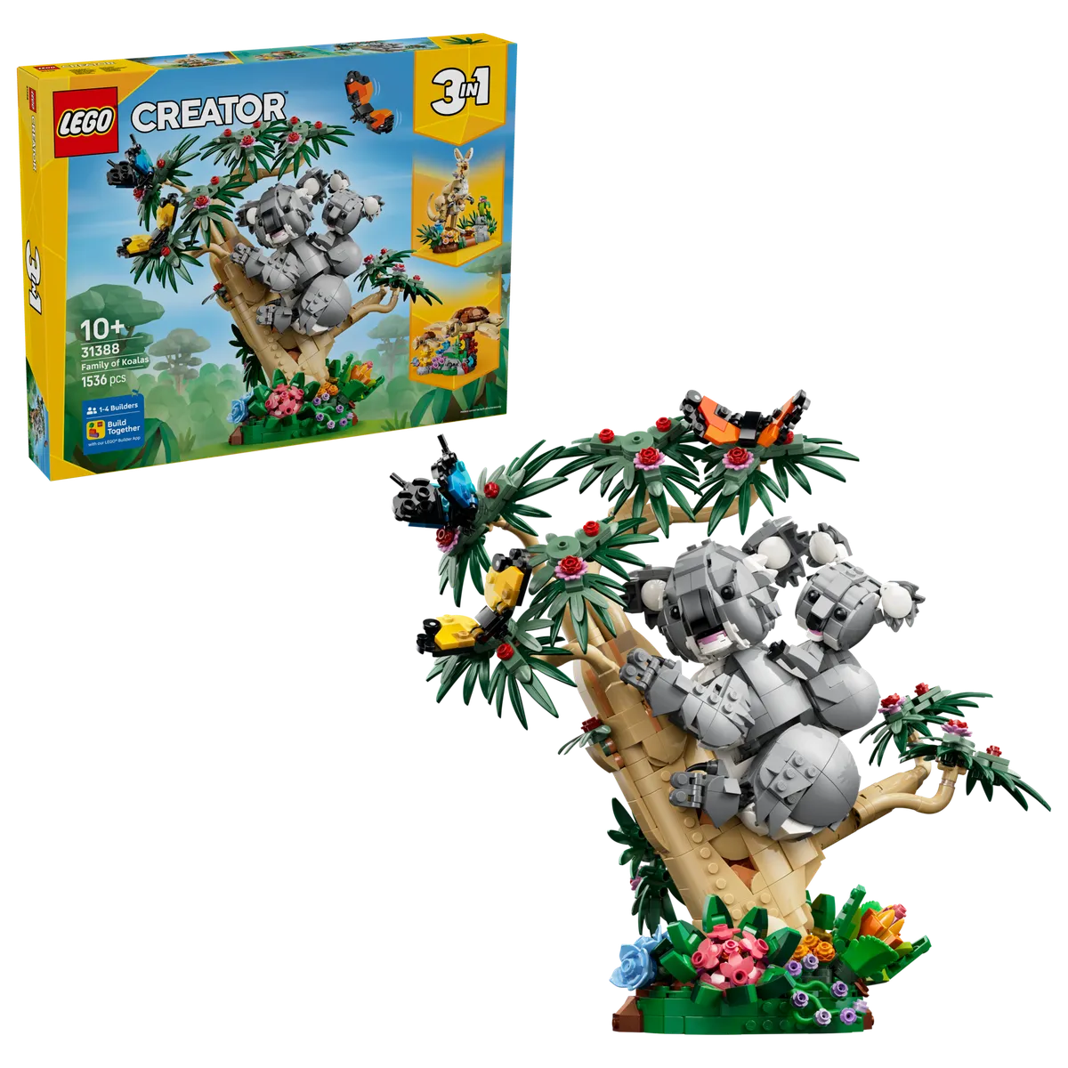 LEGO Wild Animals: Family of Koalas (31388) - Bild 9