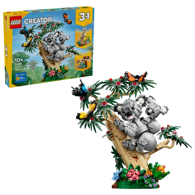 Wild Animals: Family of Koalas fra LEGO – produktbillede 2 af 23