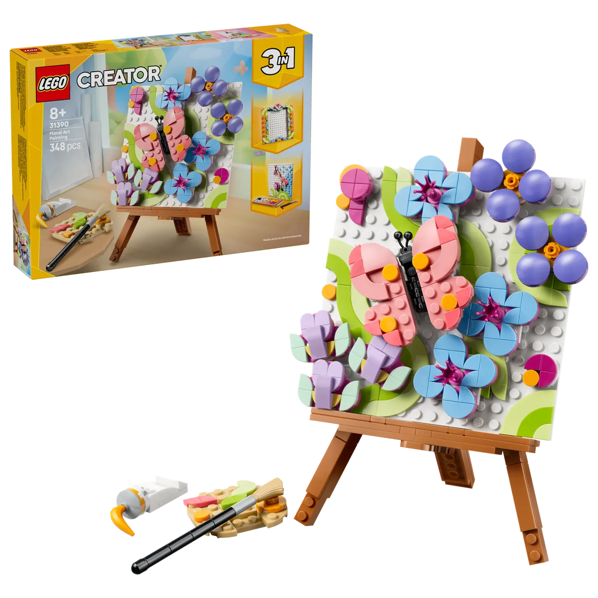 LEGO Floral Art Decor Painting (31390) - Bild 8