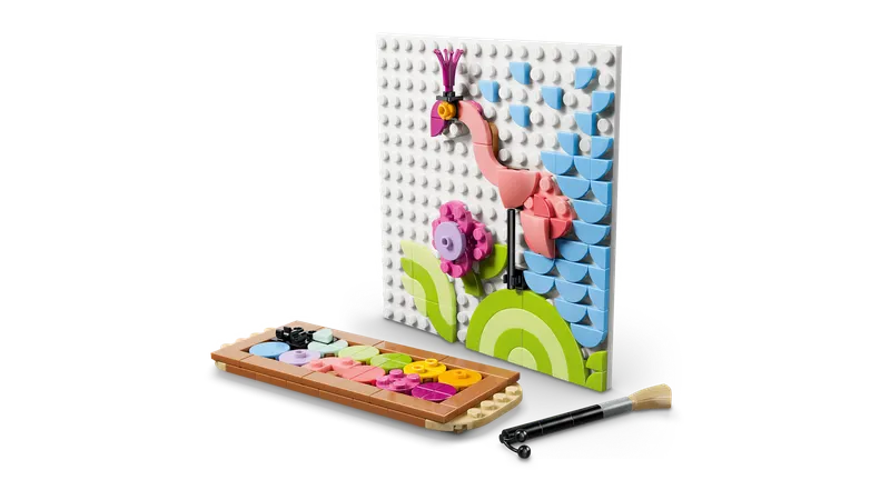 Floral Art Decor Painting von LEGO – Produktfoto 4 von 17