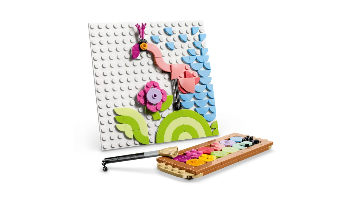 LEGO Floral Art Decor Painting (31390) - Bild 5