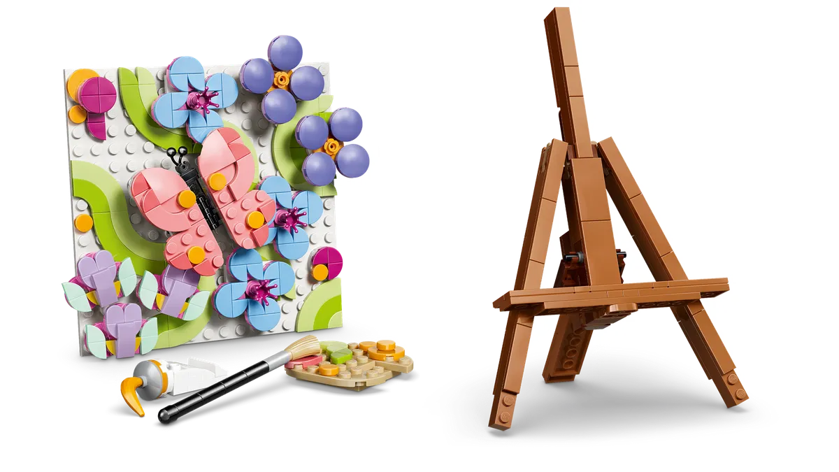 LEGO Floral Art Decor Painting (31390) - Bild 6