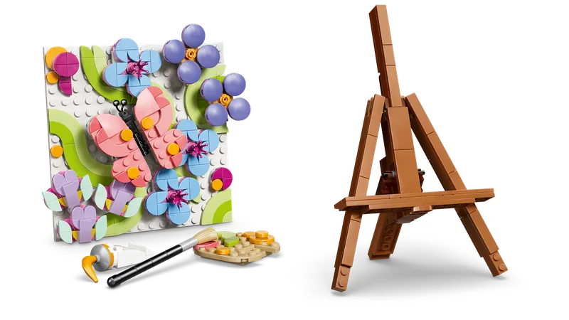 Floral Art Decor Painting von LEGO – Produktfoto 8 von 17