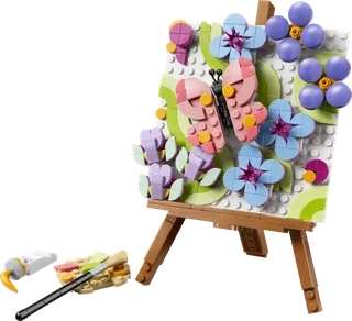 Floral Art Decor Painting von LEGO – Produktfoto 1 von 17