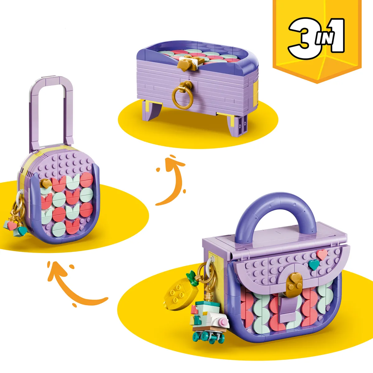LEGO Art Fashion Bag with Storage (31391) - Bild 1