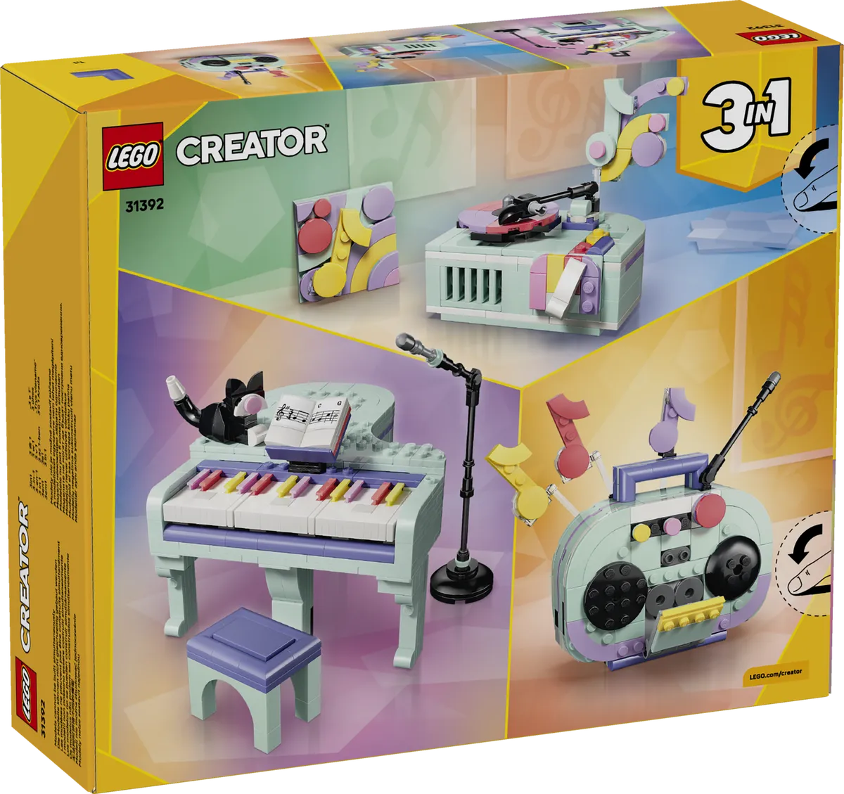 LEGO Music Decor Piano with Cat (31392) - Bild 16