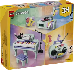 LEGO Music Decor Piano with Cat (31392) - afbeelding 16