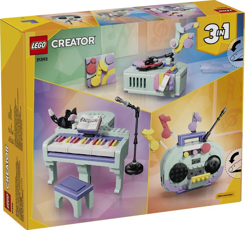 Music Decor Piano with Cat by LEGO – product photo 17 of 17