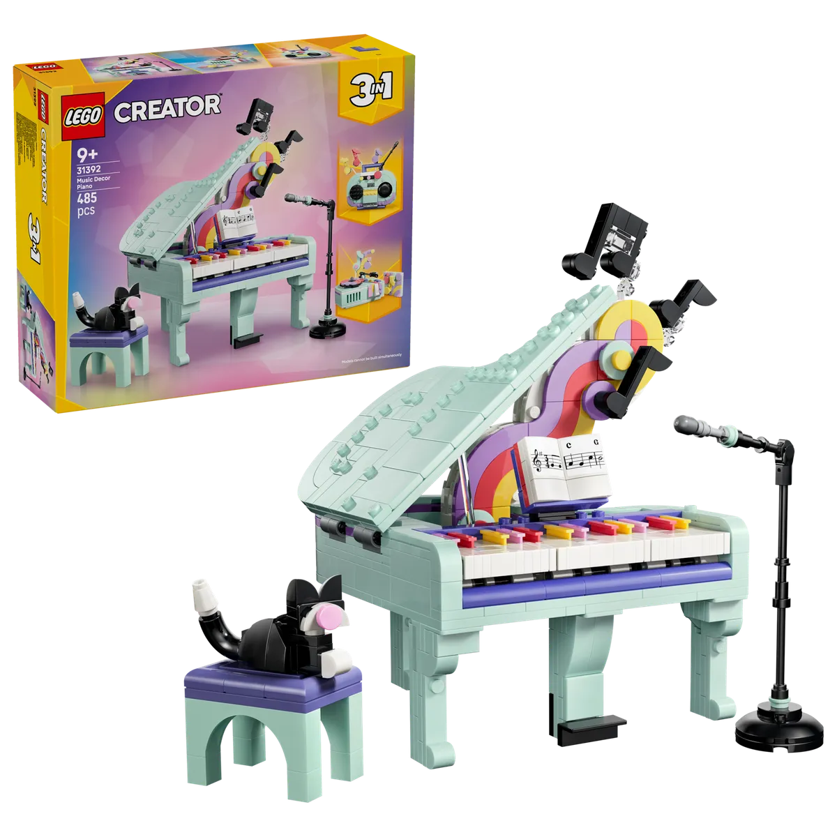 LEGO Music Decor Piano with Cat (31392) - Bild 9