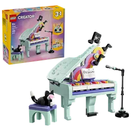 LEGO Music Decor Piano with Cat (31392) - afbeelding 1