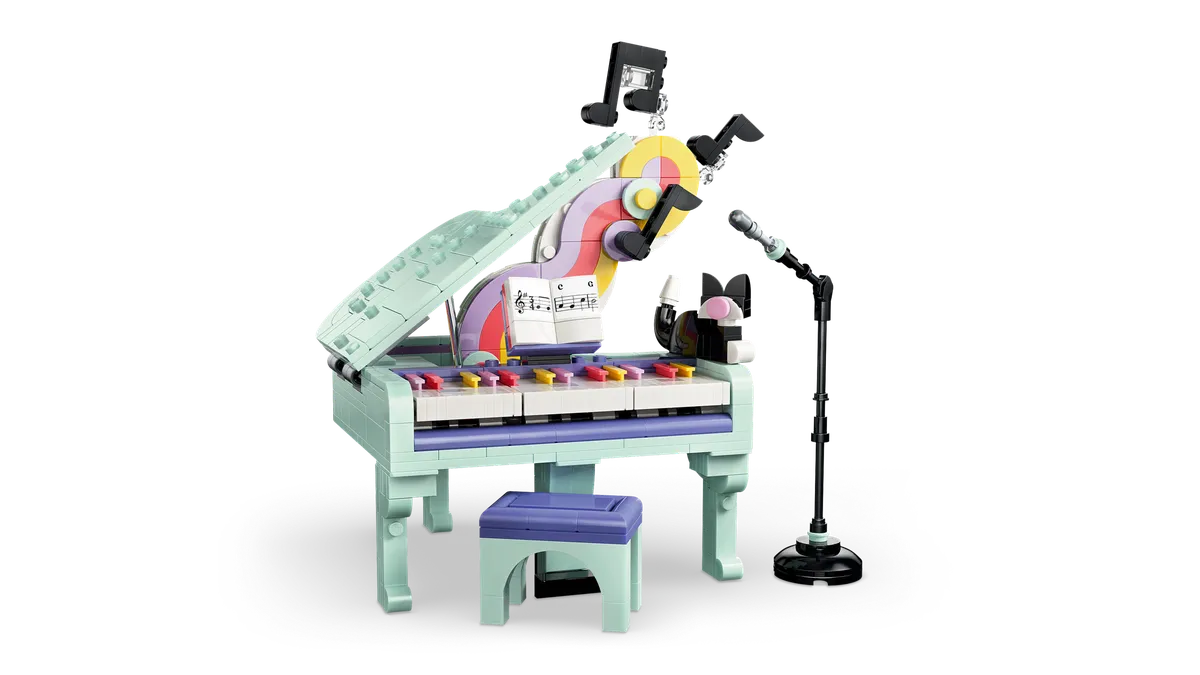 LEGO Music Decor Piano with Cat (31392) - Bild 3