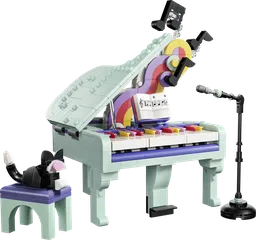 LEGO Music Decor Piano with Cat (31392)