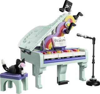Music Decor Piano with Cat by LEGO – product photo 1 of 17