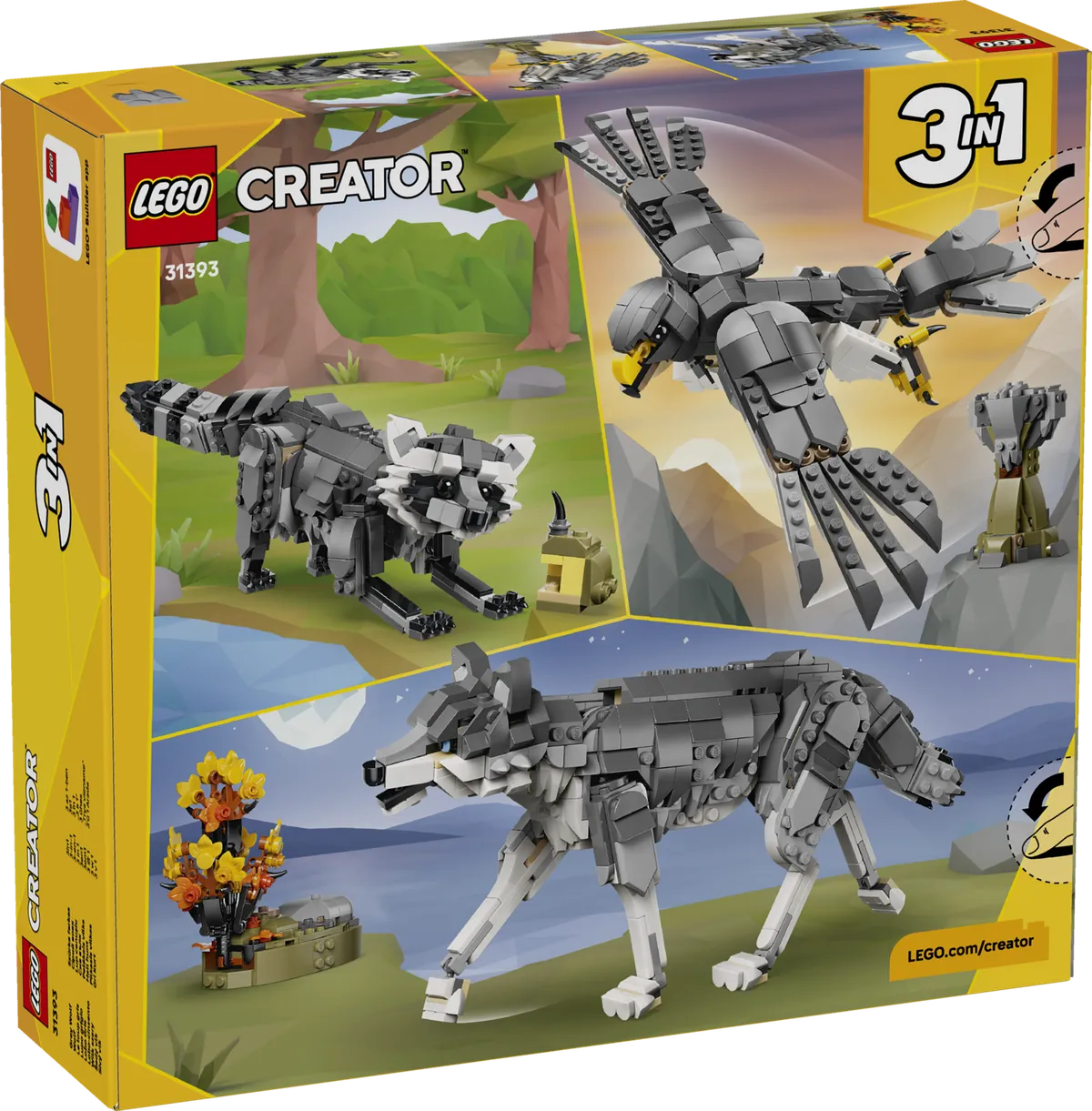 LEGO Forest Animals: Gray Wolf (31393) - Bild 16