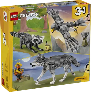 Forest Animals: Gray Wolf de LEGO – photo du produit 17 sur 17
