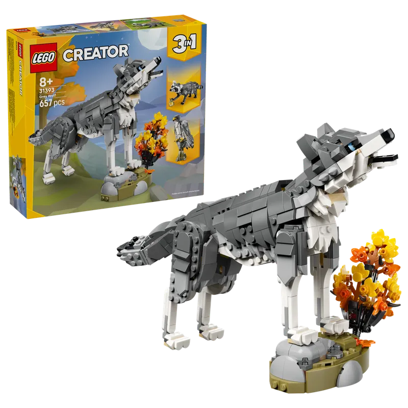 Forest Animals: Gray Wolf de LEGO – photo du produit 2 sur 17