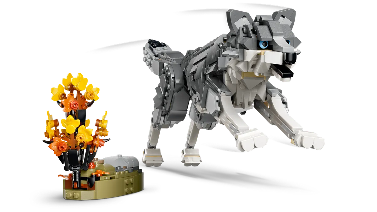 LEGO Forest Animals: Gray Wolf (31393) - Bild 3