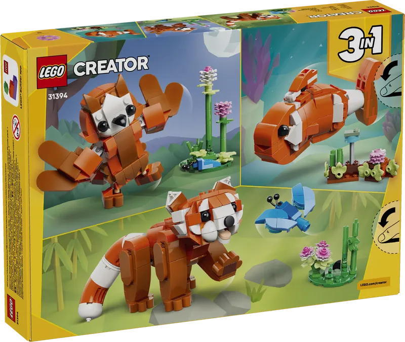 Cute Animals: Red Panda fra LEGO – produktfoto 17 af 17