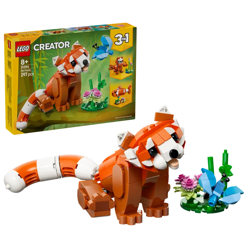 Cute Animals: Red Panda fra LEGO – produktfoto 2 af 17