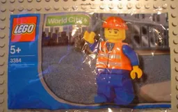 LEGO Train Worker Chupa Chups Promotional (3384)