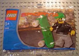 LEGO Skateboarder Bill Chupa Chups Promotional (3389)