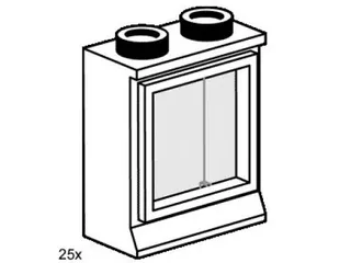 2 x 2 Window White by LEGO – product photo